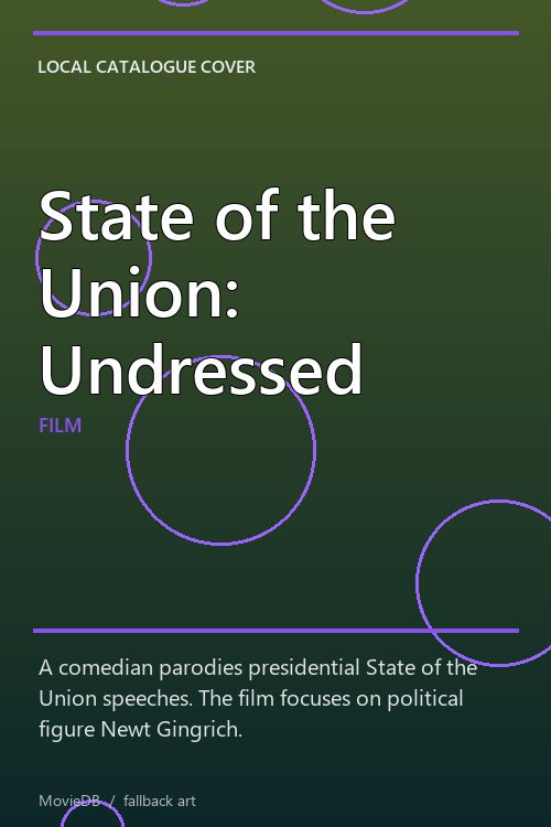 State of the Union: Undressed poster