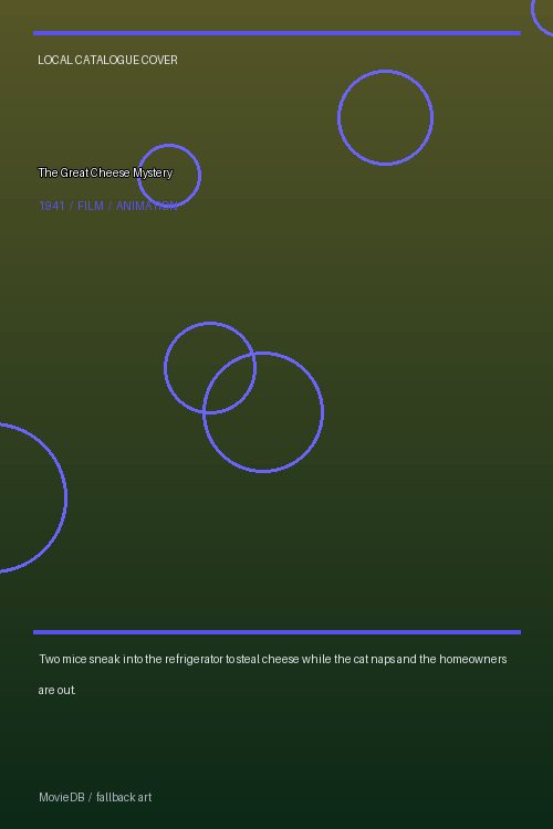 The Great Cheese Mystery poster
