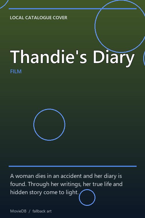 Thandie's Diary poster