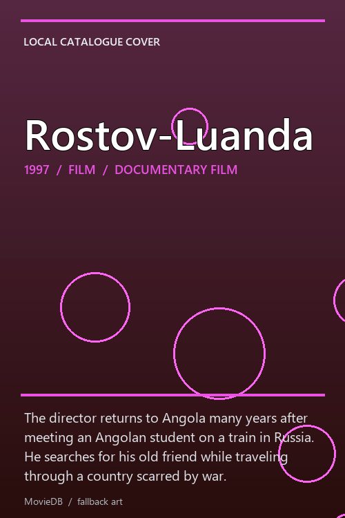 Rostov-Luanda poster