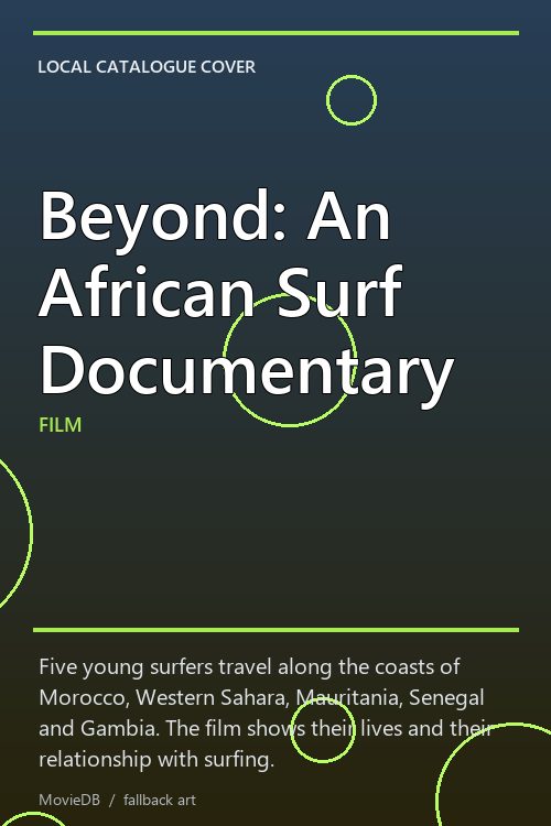 Beyond: An African Surf Documentary poster