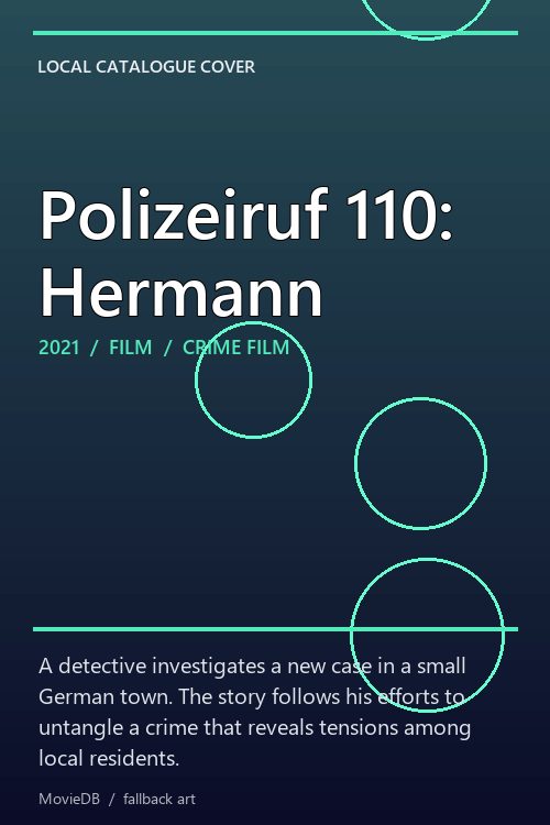 Polizeiruf 110: Hermann poster