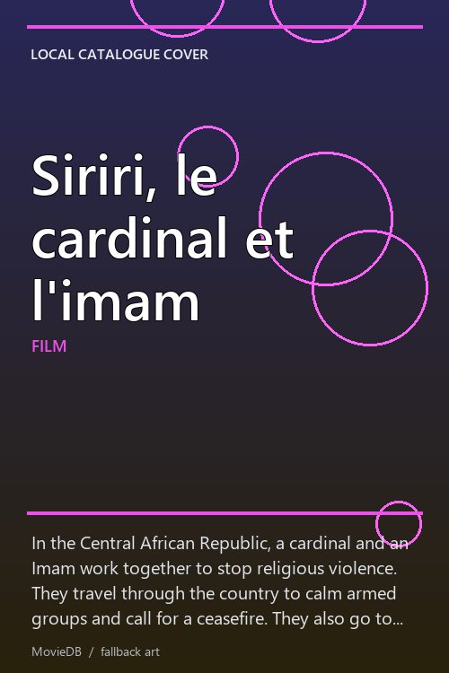 Siriri, le cardinal et l'imam poster