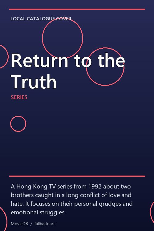 Return to the Truth poster