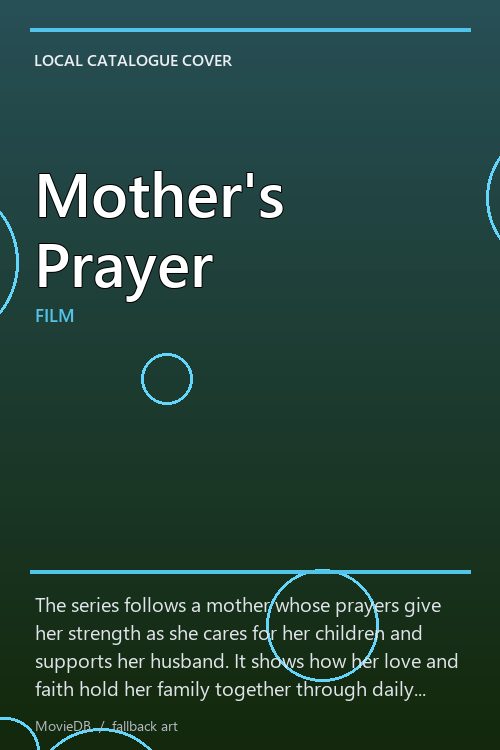 Mother's Prayer poster