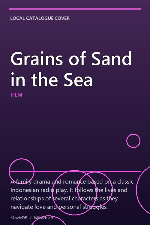 Grains of Sand in the Sea poster