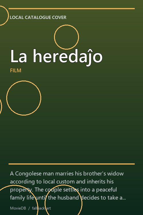 La heredaĵo poster