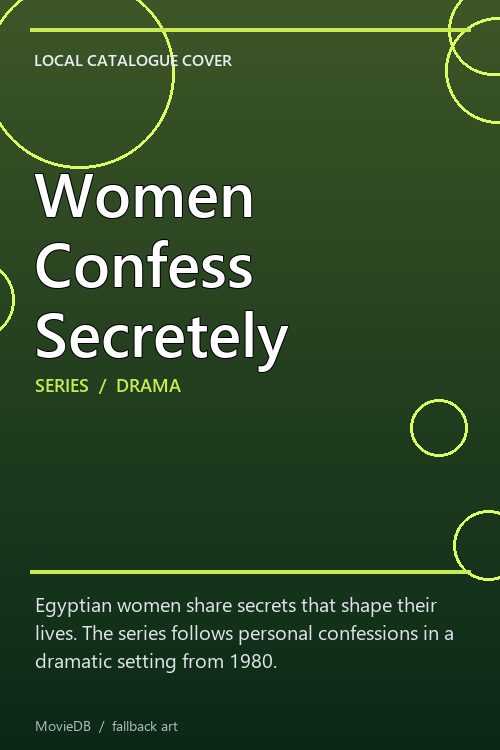 Women Confess Secretely poster