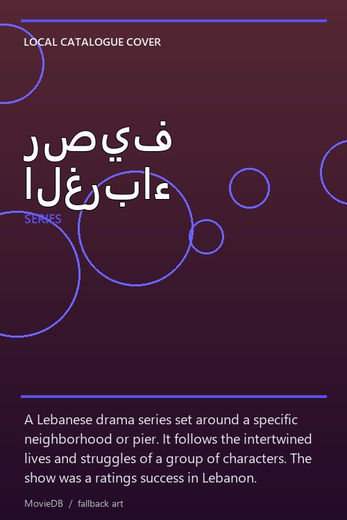 رصيف الغرباء poster
