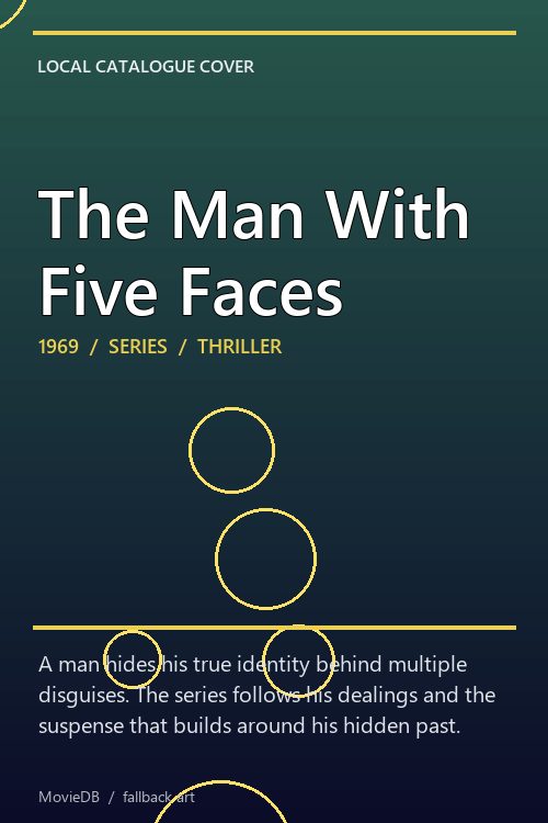 The Man With Five Faces poster