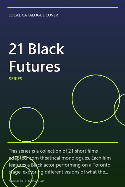 21 Black Futures poster