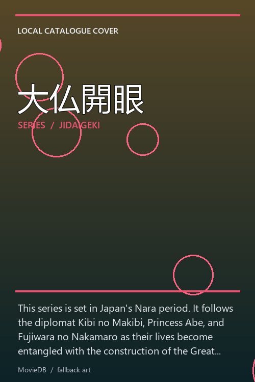 大仏開眼 poster