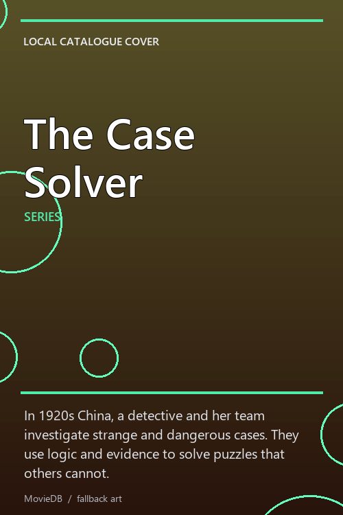 The Case Solver poster