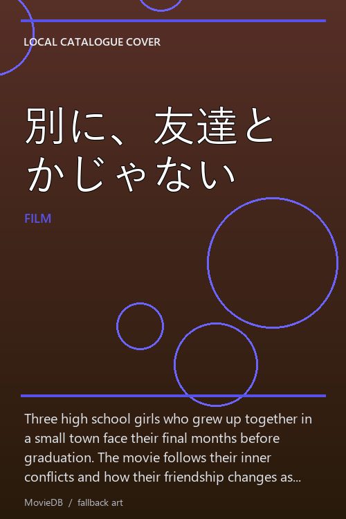 別に、友達とかじゃない poster