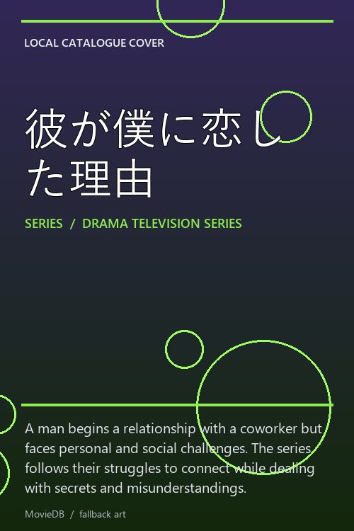 彼が僕に恋した理由 poster