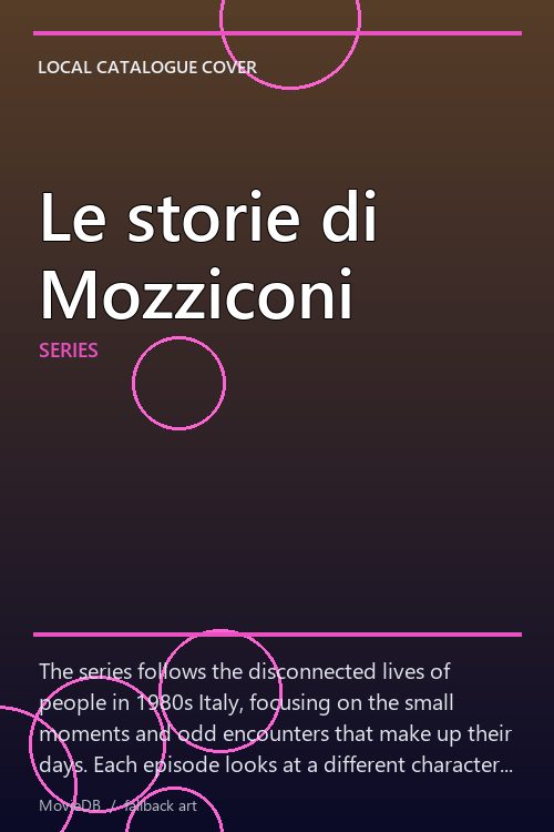 Le storie di Mozziconi poster