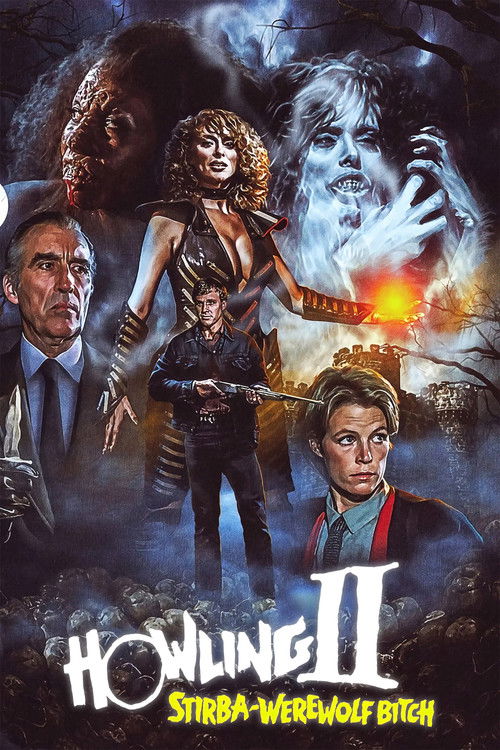 Howling II: Your Sister Is a Werewolf poster