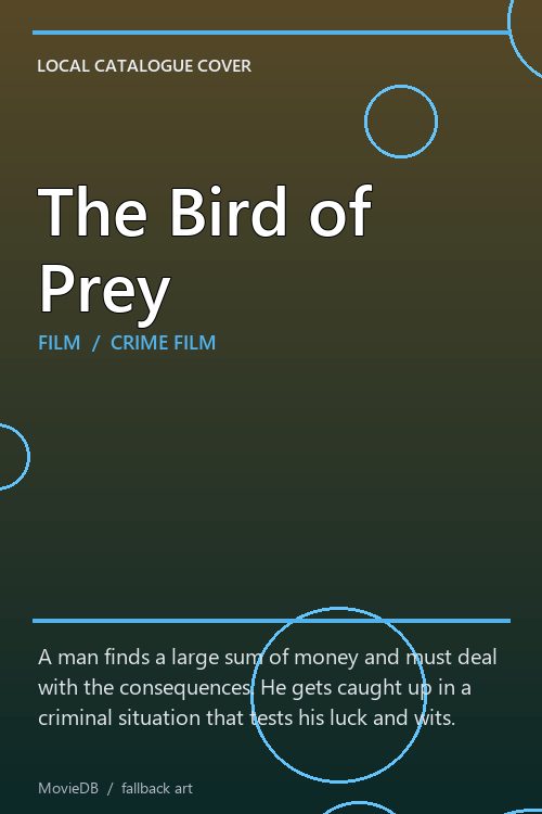 The Bird of Prey poster