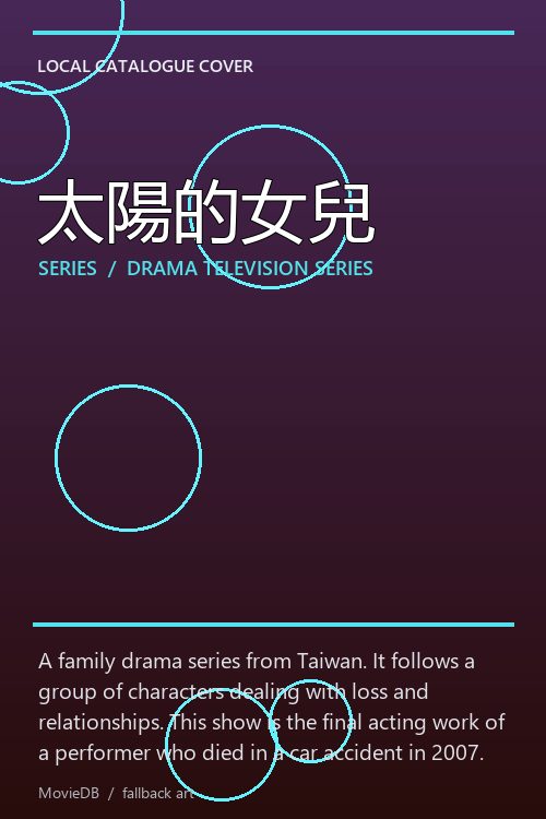太陽的女兒 poster