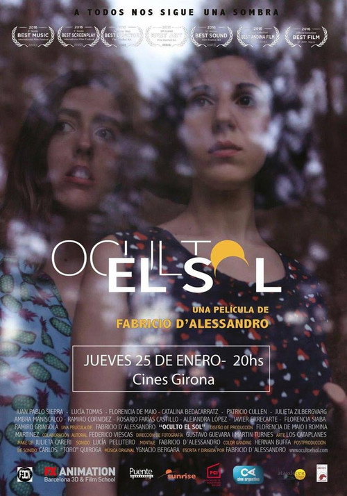 Oculto el sol poster