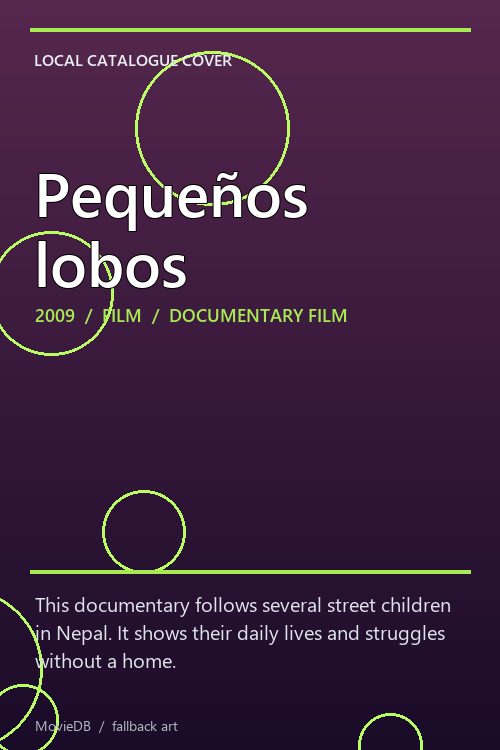 Pequeños lobos poster