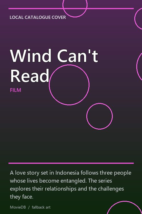 Wind Can't Read poster