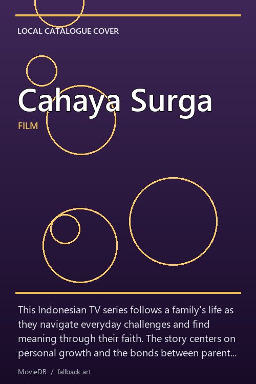 Cahaya Surga poster