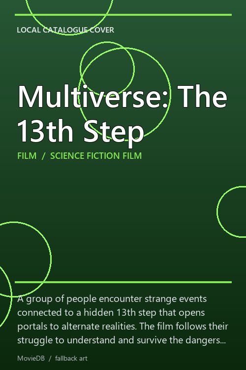 Multiverse: The 13th Step poster