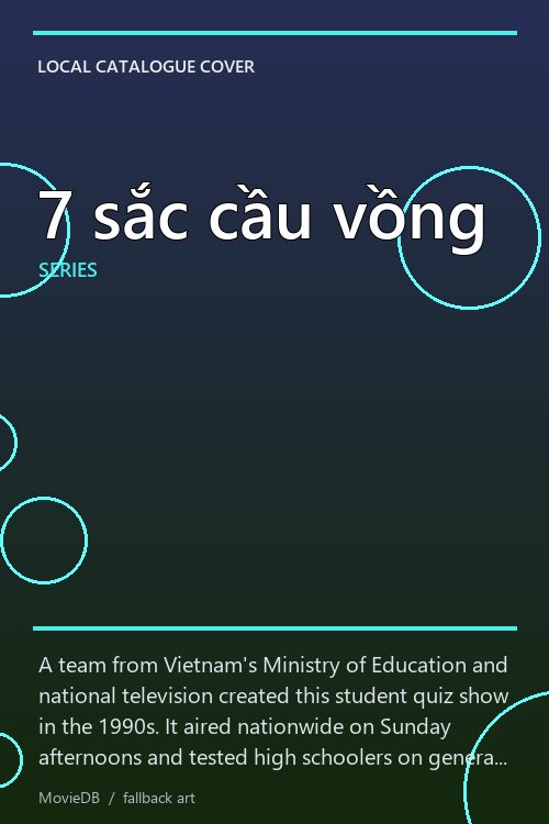 7 sắc cầu vồng poster
