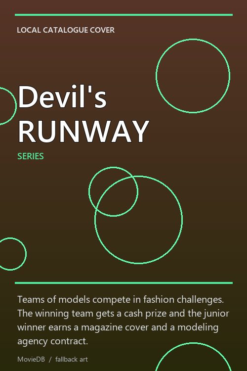 Devil's RUNWAY poster