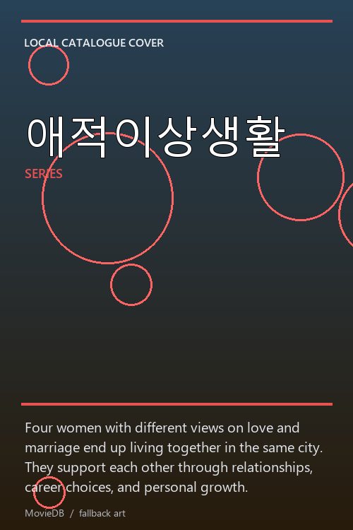 애적이상생활 poster