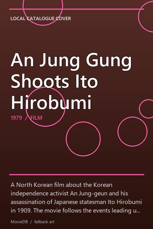 An Jung Gung Shoots Ito Hirobumi poster