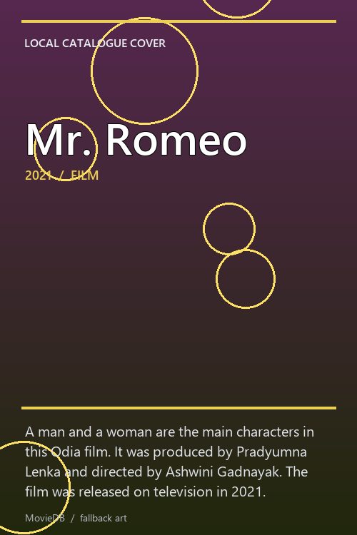 Mr. Romeo poster