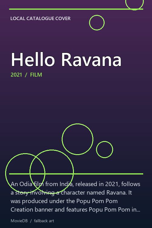 Hello Ravana poster