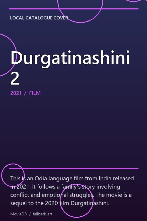 Durgatinashini 2 poster