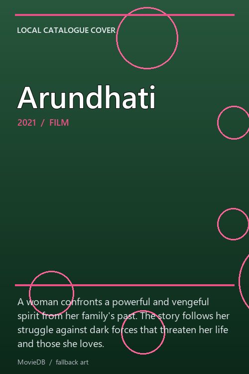 Arundhati poster