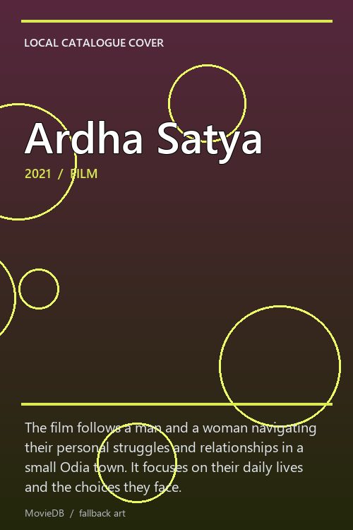 Ardha Satya poster