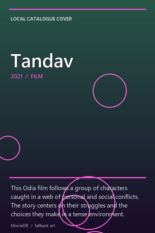 Tandav poster