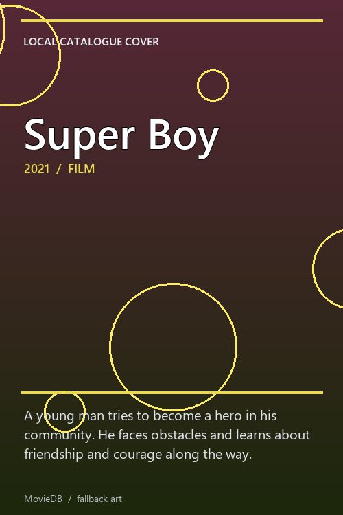 Super Boy poster
