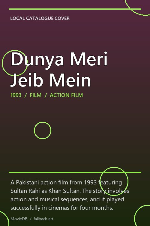 Dunya Meri Jeib Mein poster