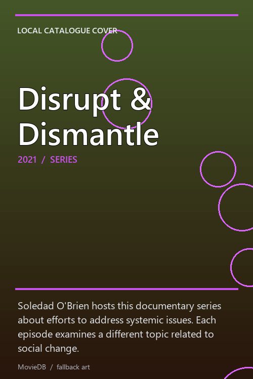 Disrupt & Dismantle poster