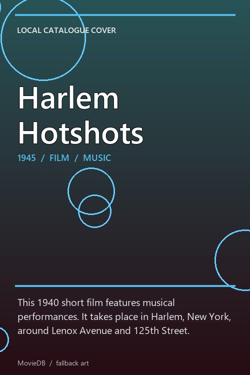 Harlem Hotshots poster