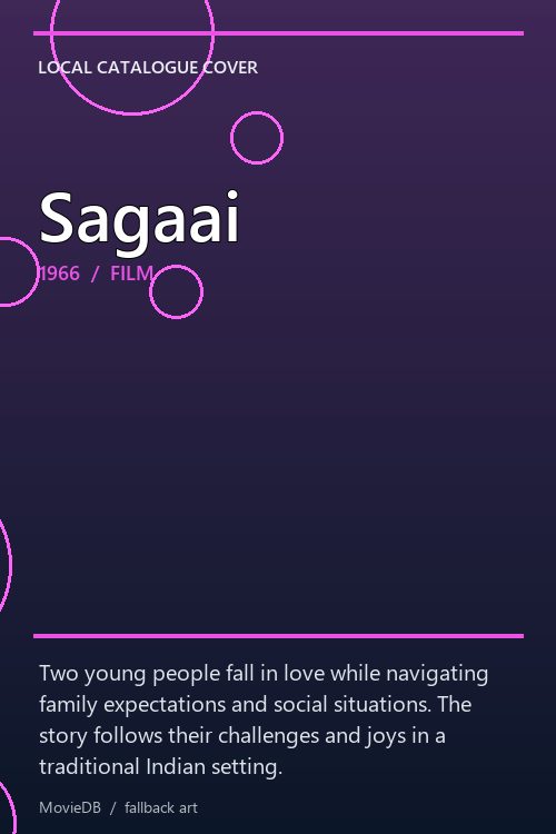 Sagaai poster