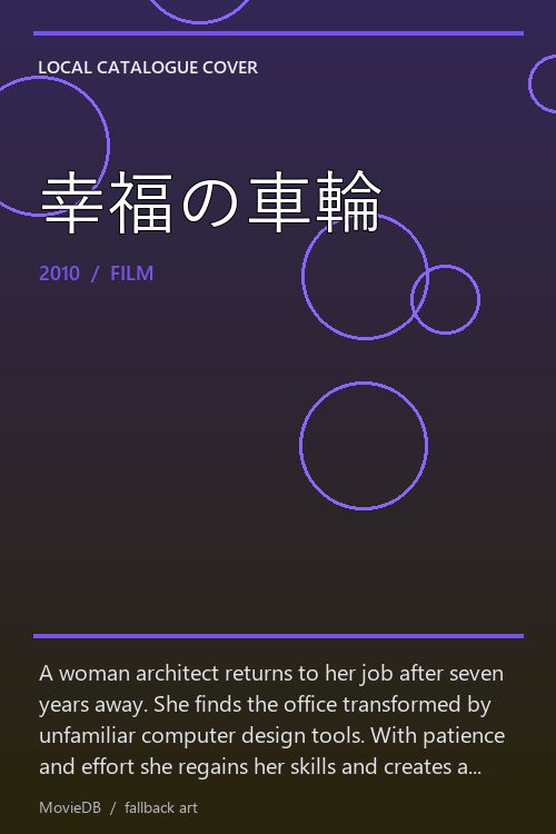 幸福の車輪 poster