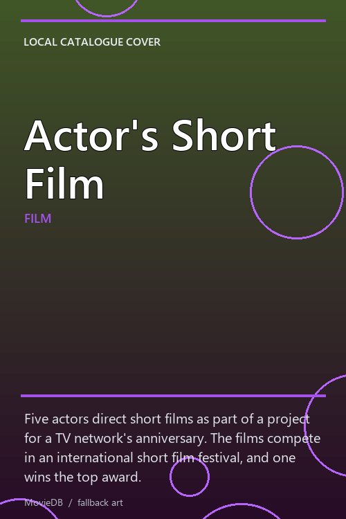 Actor's Short Film poster