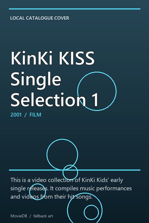 KinKi KISS Single Selection 1 poster