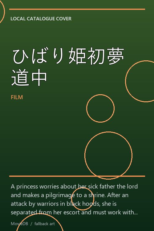 ひばり姫初夢道中 poster
