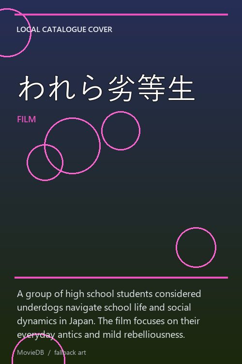 われら劣等生 poster