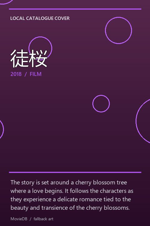 徒桜 poster