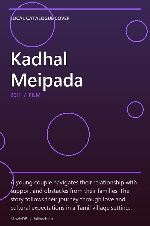 Kadhal Meipada poster